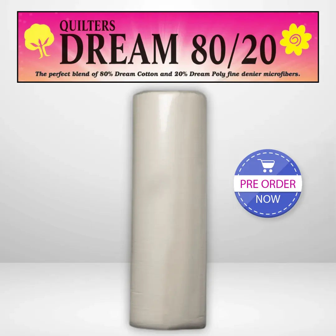 Batting Queen Roll Quilters Dream Select Natural 80/20 - 93" x 30 yardas