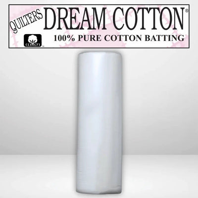 Quilters Dream Select White Cotton Batting Throw Roll - 60" x 30 yards