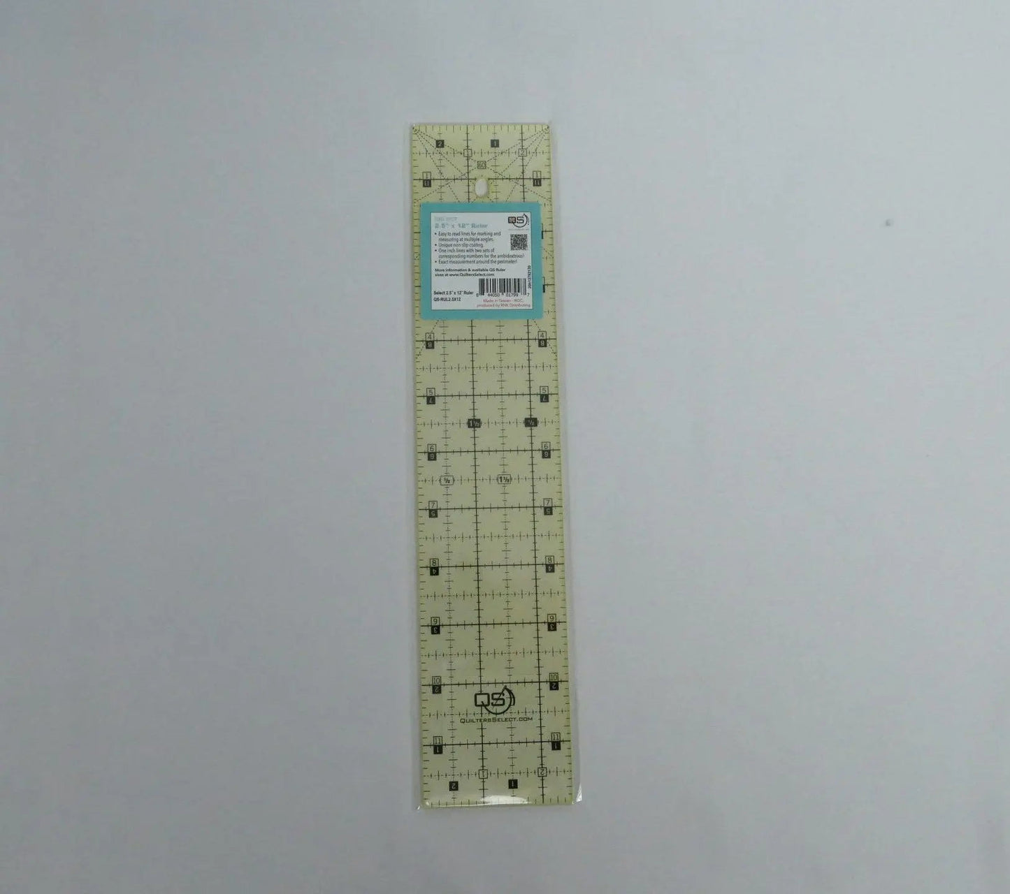 Regla Antideslizante Quilters Select 1.5" x 12"