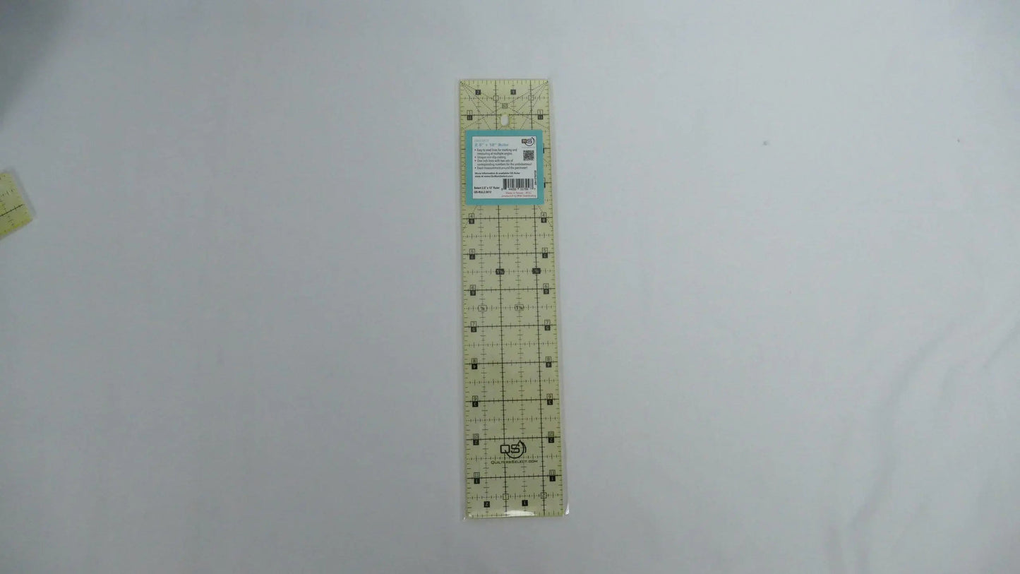 Regla Antideslizante Quilters Select 2.5" x 12"