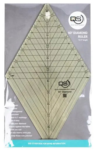 Regla de Diamante de 60 Grados de Quilters Select