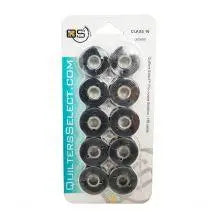 Quilters Select Class 15 Bobbins - Black