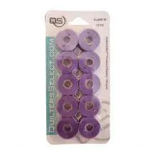 Quilters Select Class 15 Bobbins - Deep Iris