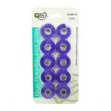 Quilters Select Class 15 Bobbins - Deep Violet