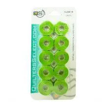 Quilters Select Class 15 Bobbins - Mineral Green