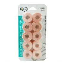 Quilters Select Class 15 Bobbins - Pale Peach