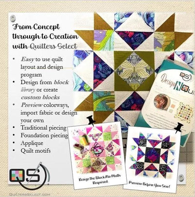 Quilters Select Design N Quilt Software