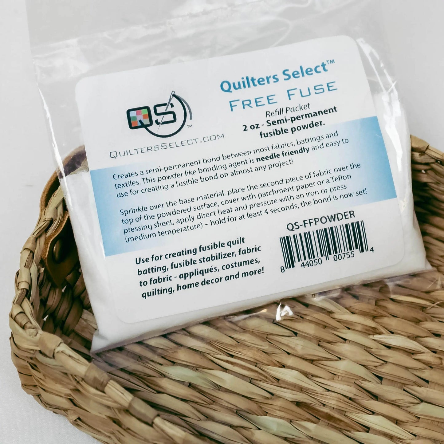 Recargas de Polvo Free Fuse de Quilters Select - 2oz