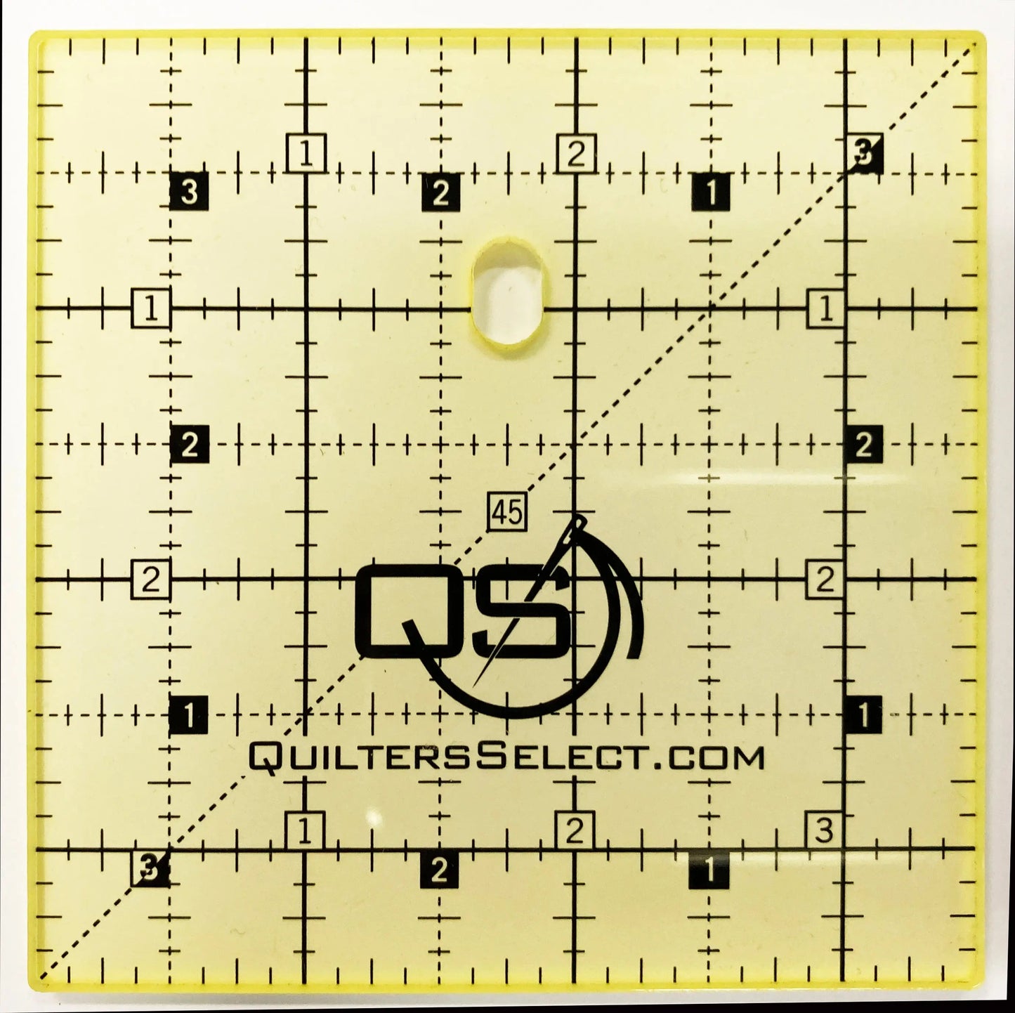 Quilters Select Non-Slip Ruler 3.5" x 3.5"