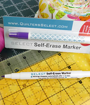 Marcador Autodesvaneciente Quilters Select - Marcador de Tela de Precisión