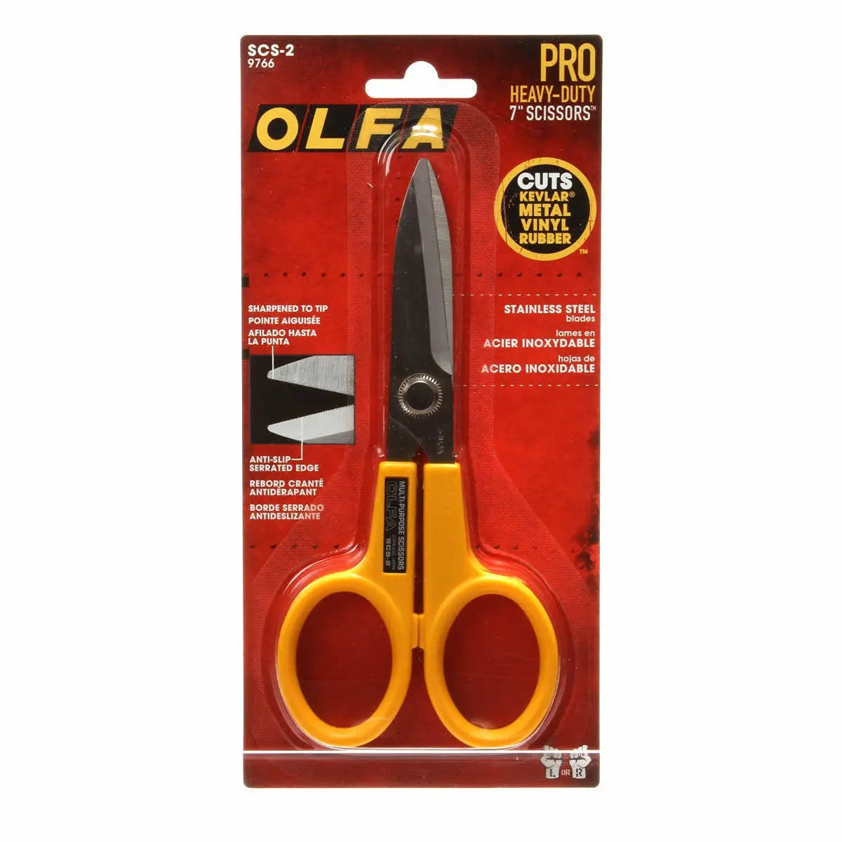 Tijeras de Costura y Utilidad Premium de 7 Pulgadas