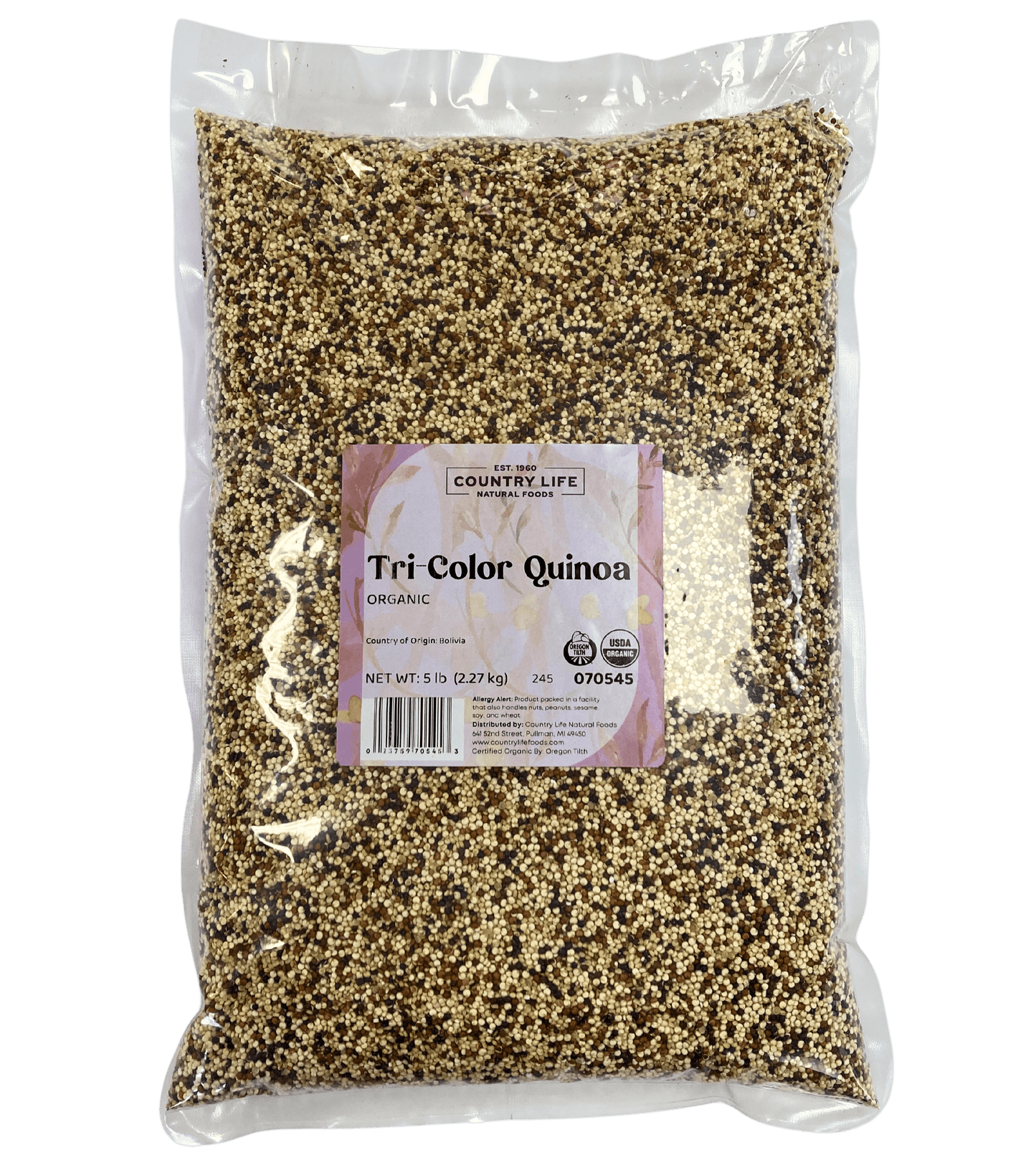 Organic Tri-Color Quinoa - Nutritious & Flavorful