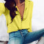 Blusa Casual Chic para Mujeres con Elegante Detalle de Botón