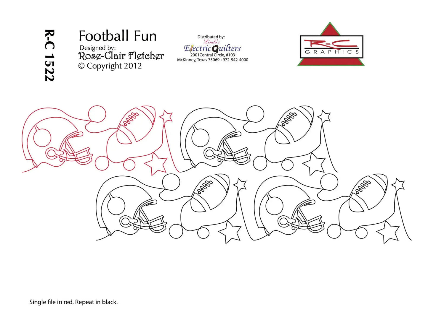 Pantographe Football Fun 1522 par Rose-Clair Fletcher