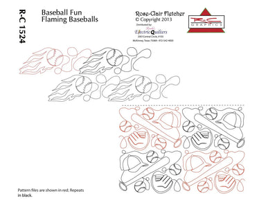 Pantographe Baseball Fun 1524 par Rose-Clair Fletcher