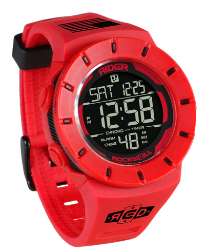 Coliseum Fit™ Forum - R.E.D. Edition (Red/Black) Timepiece - Korvel