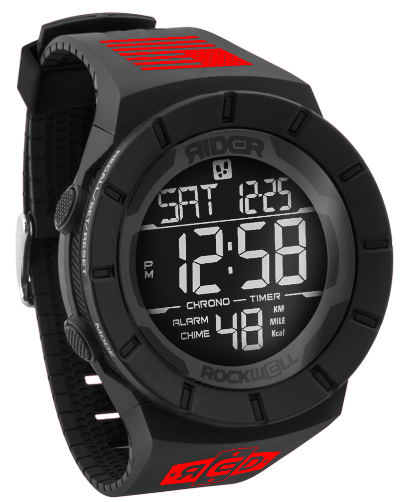 Coliseum Fit™ R.E.D. Edition Watch in Phantom Black - Korvel
