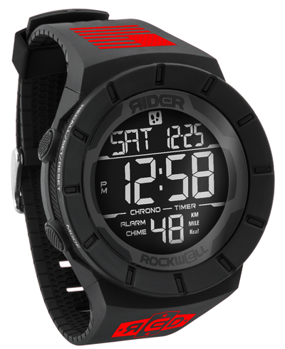 Coliseum Fit™ R.E.D. Edition Watch in Phantom Black - Korvel