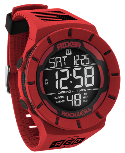 Montre Coliseum Fit™ Édition R.E.D. - Rouge/Noir