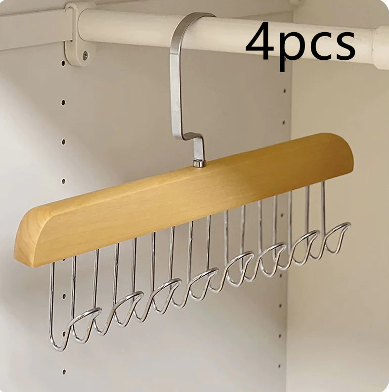 Perchero de Ropa Multi-Gancho para Almacenamiento Organizado