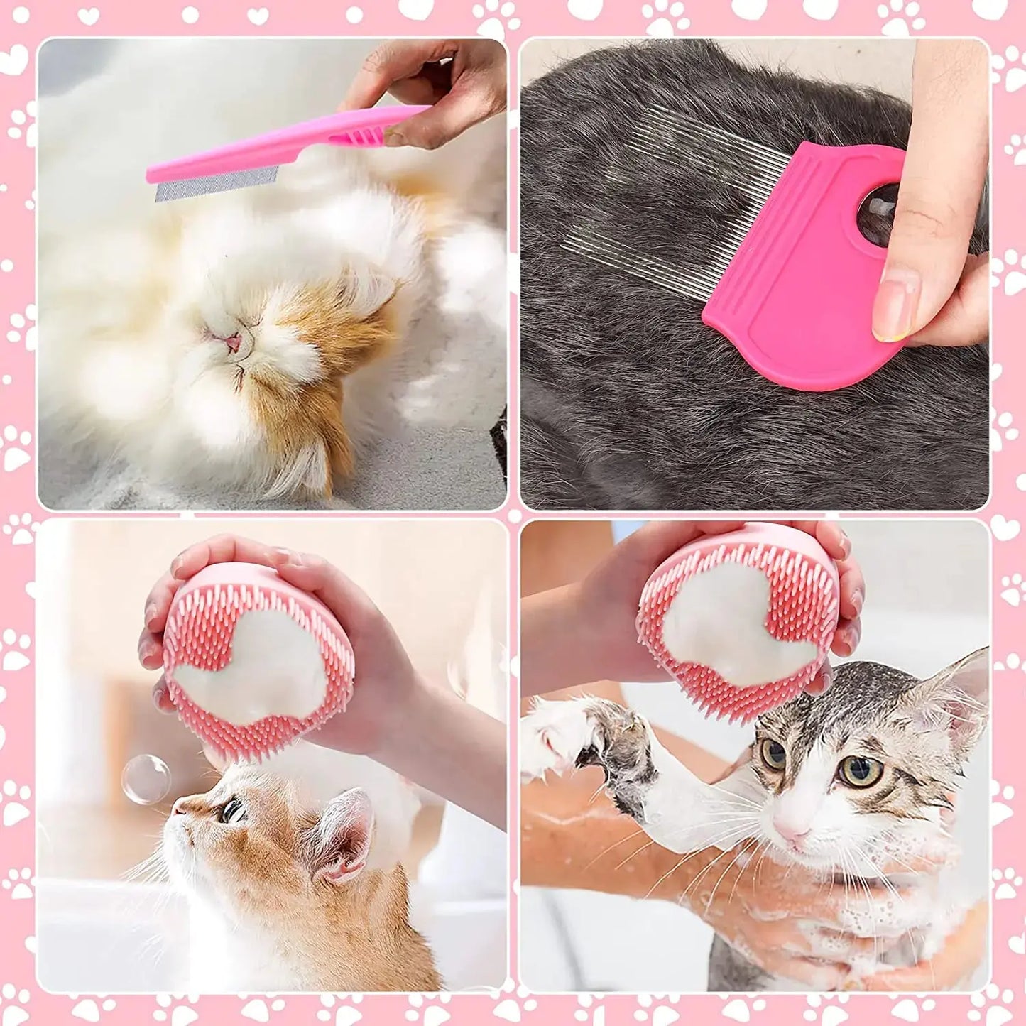 Cepillo para Mascotas de Pelo Premium para un Acicalamiento Sin Esfuerzo
