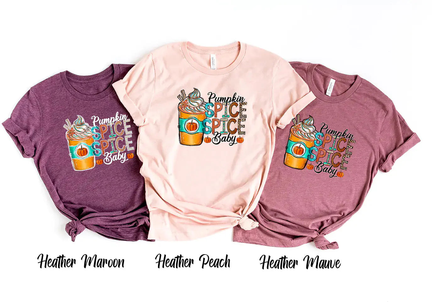 Pumpkin Spice Baby T-Shirt for Thanksgiving