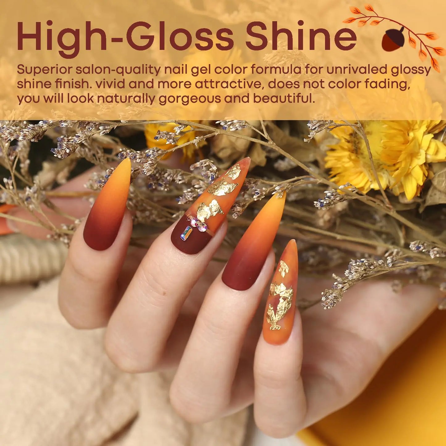 Modelones Gel Nail Polish Set - 6 Color Changing Shades