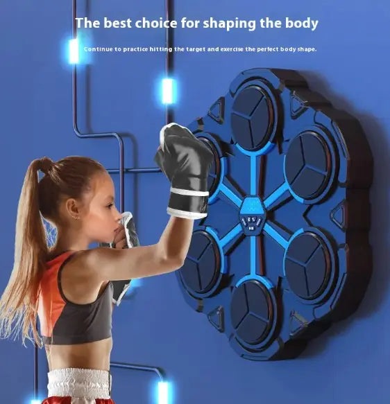 Cible de Boxe Interactive avec Musique Bluetooth
