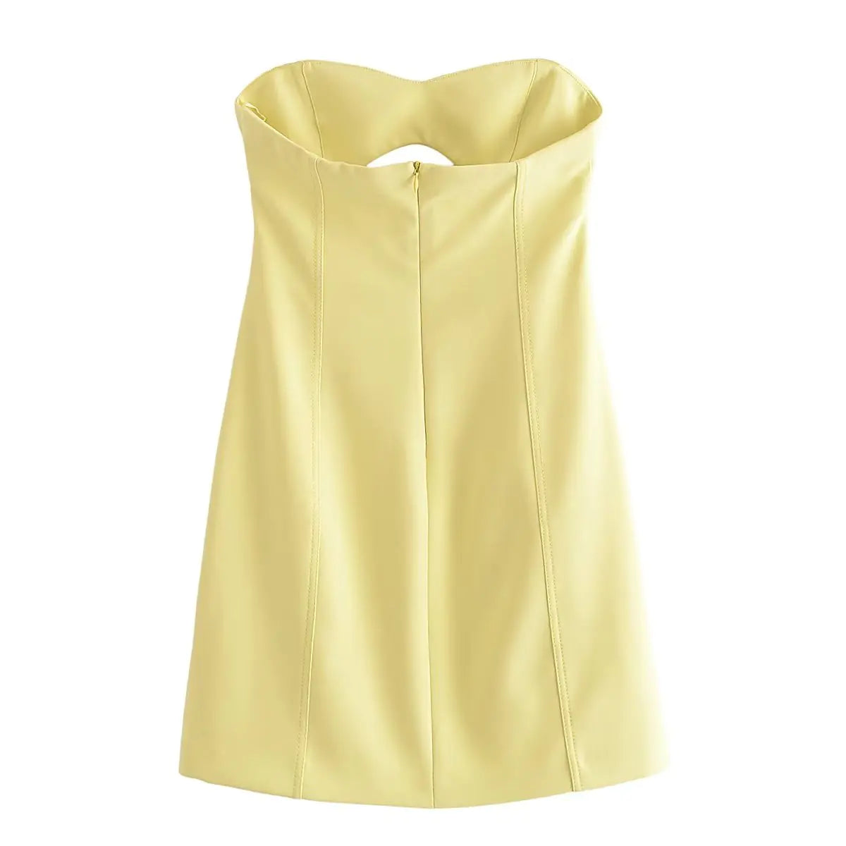 Ruched Sleeveless Mini Dress for Effortless Street Style