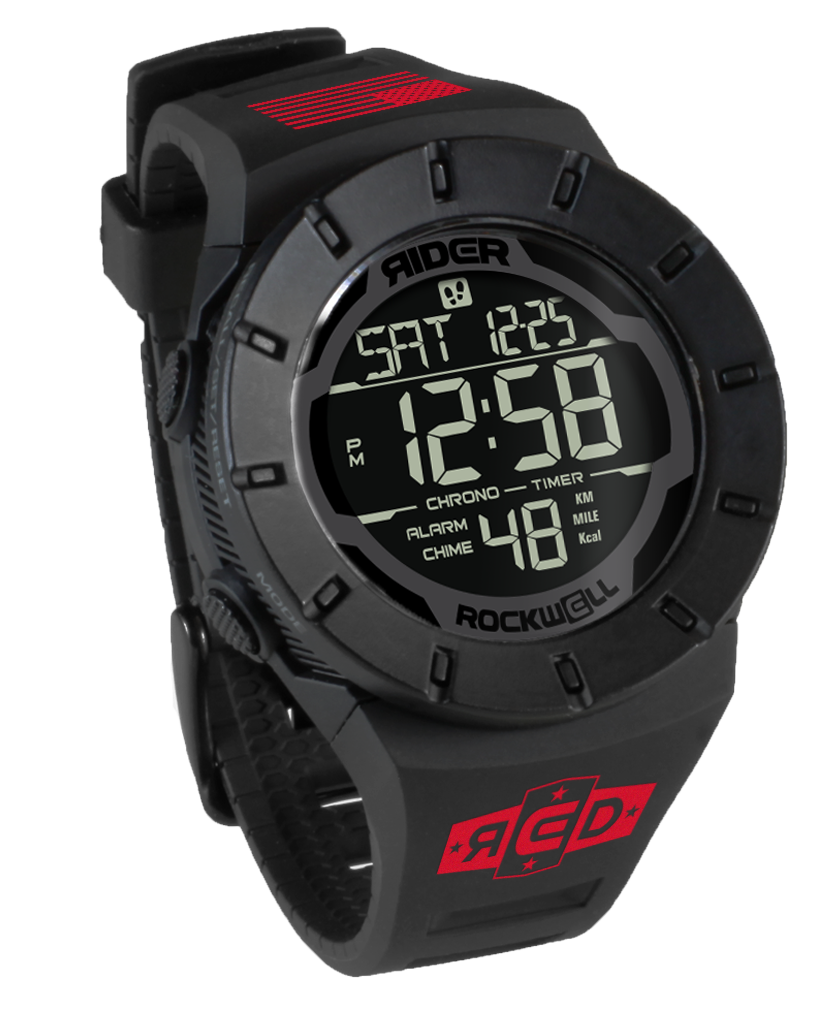 Coliseum Fit™ Forum - R.E.D. Edition (Phantom Black) Timepiece - Korvel