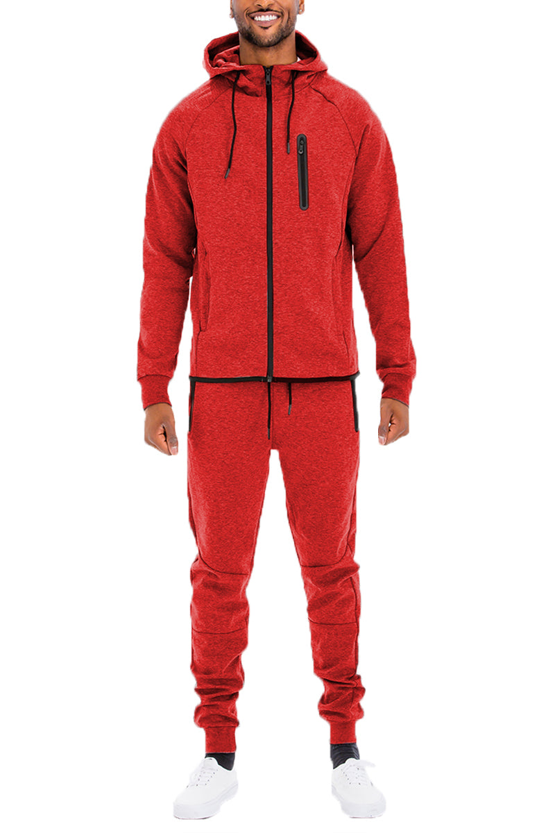 Conjunto de Sudadera Sólido Dinámico