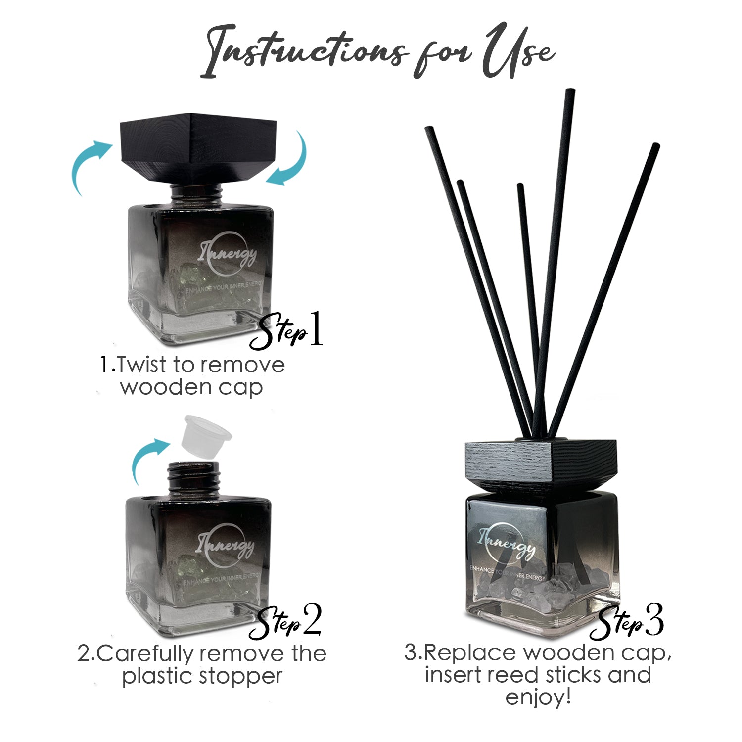 Exclusive Christmas Morning Crystal-Infused Reed Diffuser - 100ml - Korvel