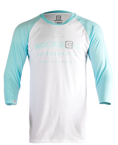 Men's Watch Co Slugger Turquoise Activewear Top