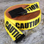 Caution Tape Belt - Bold Style for All Sizes