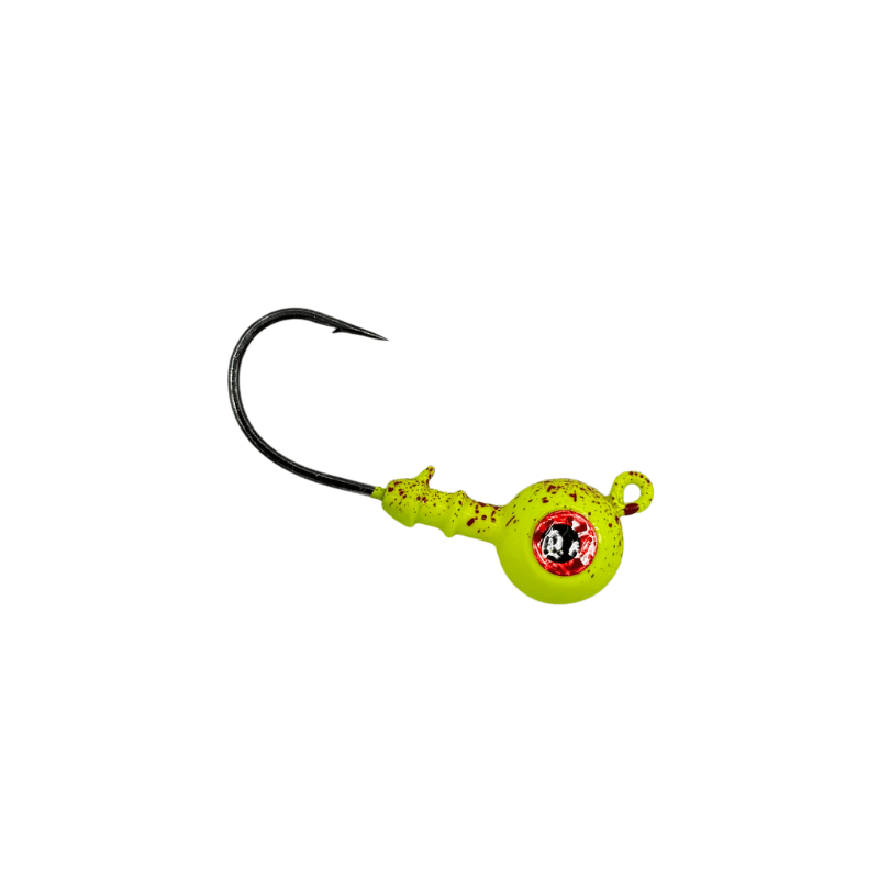 MagicTail Round Head Big Eye Jigs - 3 Pack