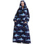 Oversized Long Blanket Hoodie for Cozy Comfort