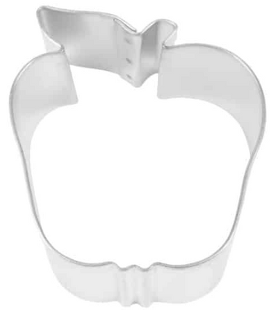Premium Red Apple Cookie Cutter - 2.5 Inches