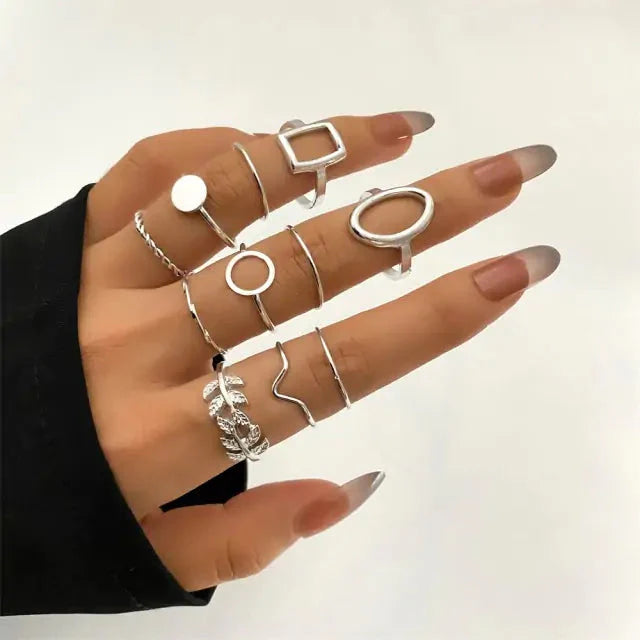 Bohemian Chain Rings - Unique Elegance