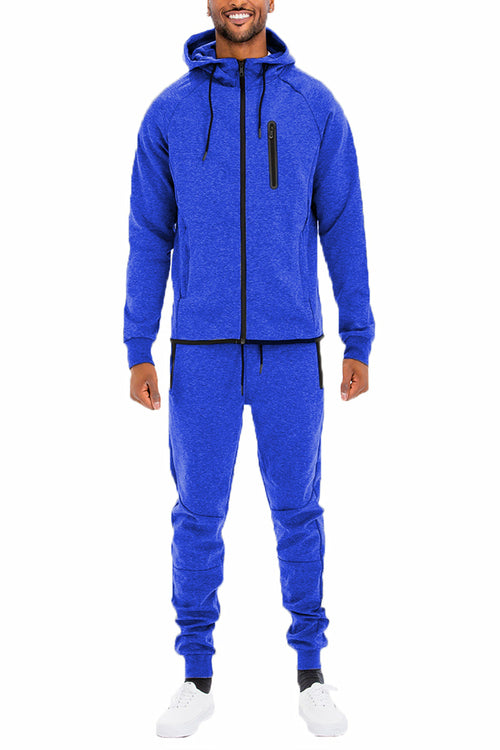 Conjunto de Sudadera Sólido Dinámico