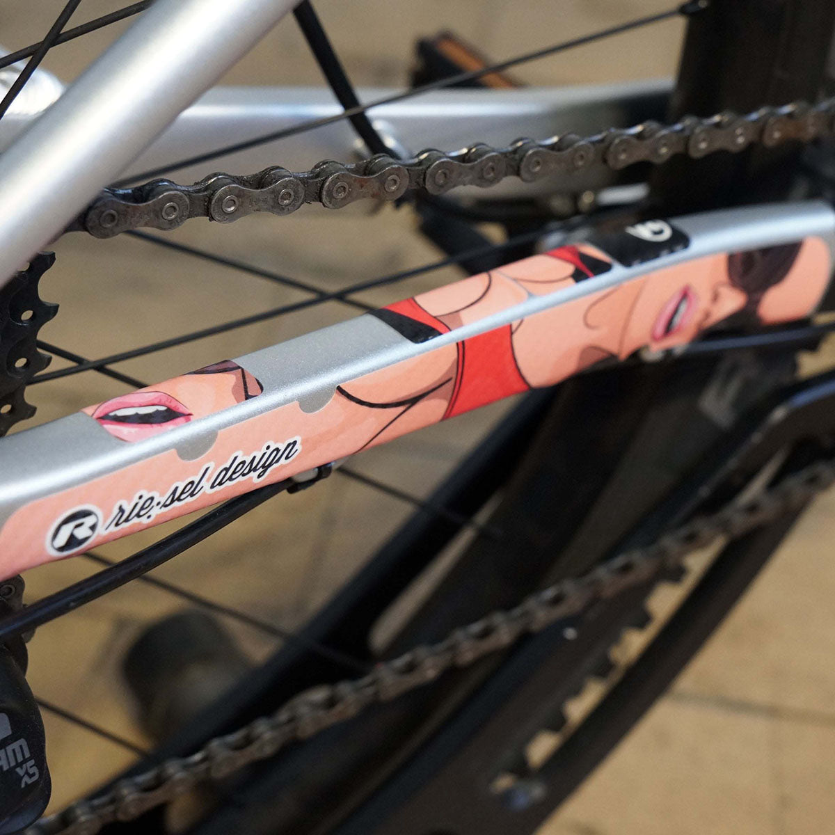 Riesel Design Frame Protection Guard - Chainstay Protector