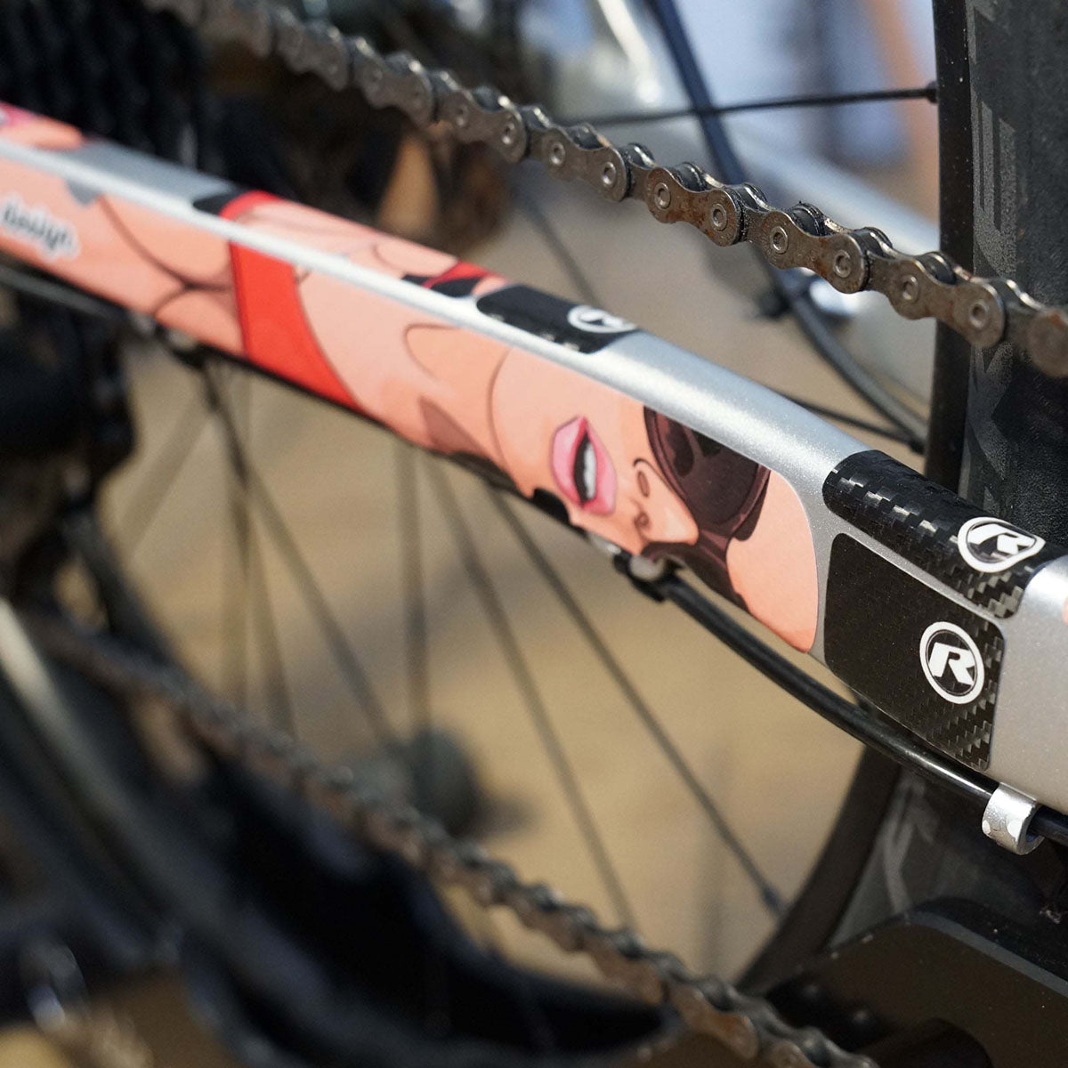 Riesel Design Frame Protection Guard - Chainstay Protector