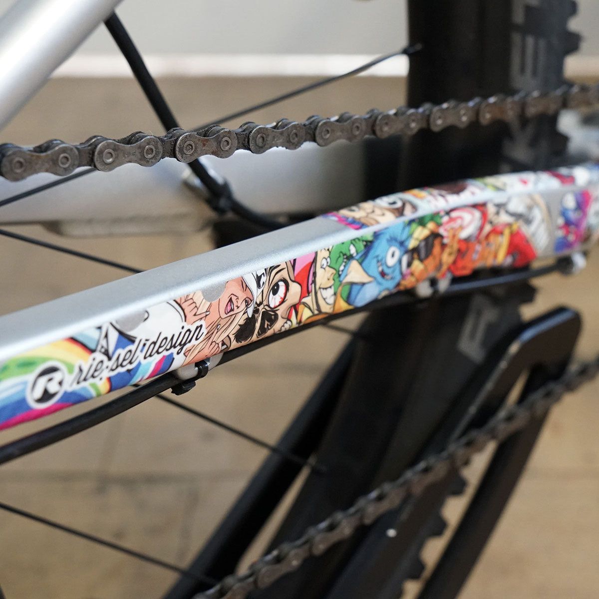 Riesel Design Frame Protection Guard - Chainstay Protector