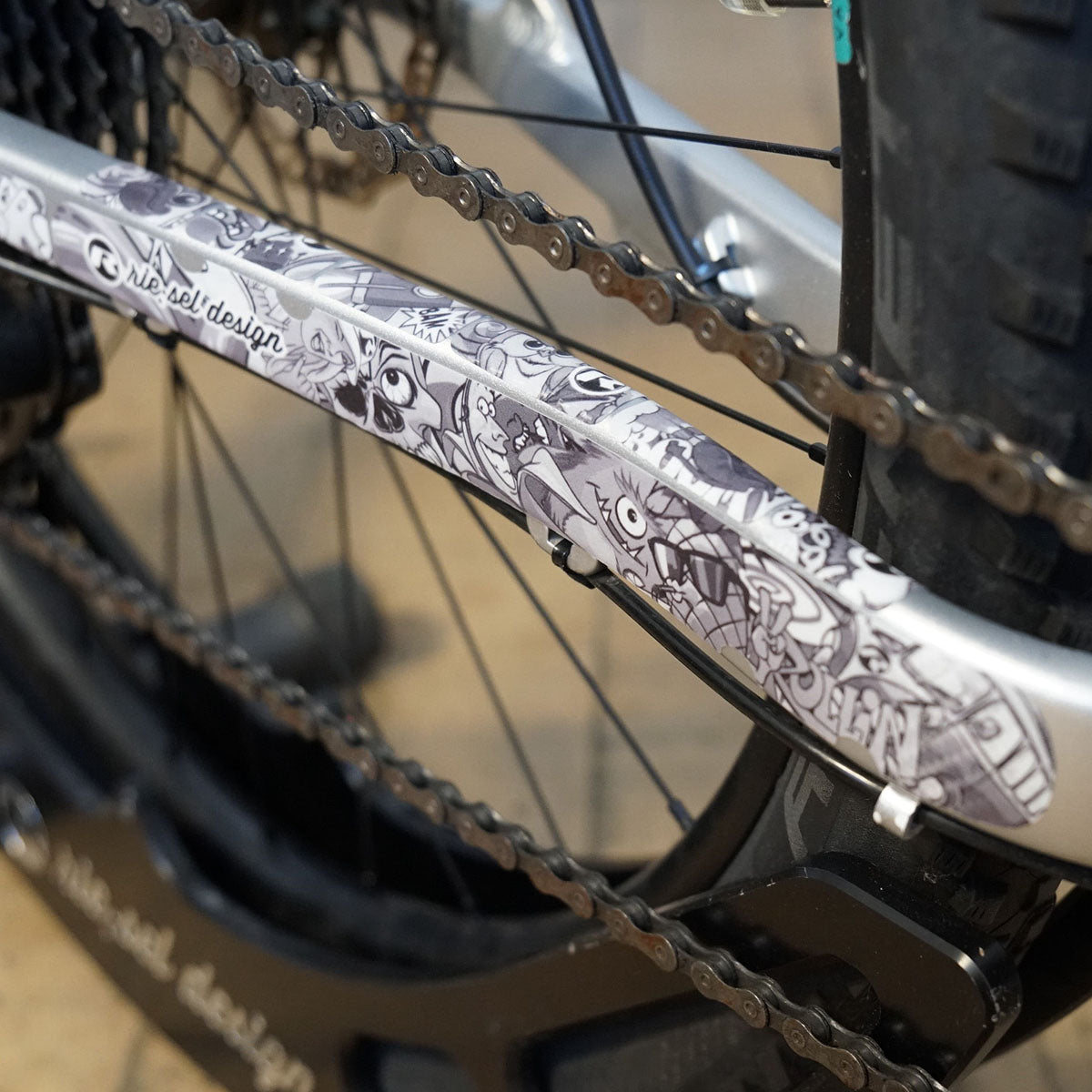 Riesel Design Frame Protection Guard - Chainstay Protector