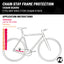 Riesel Design Frame Protection Guard - Chainstay Protector