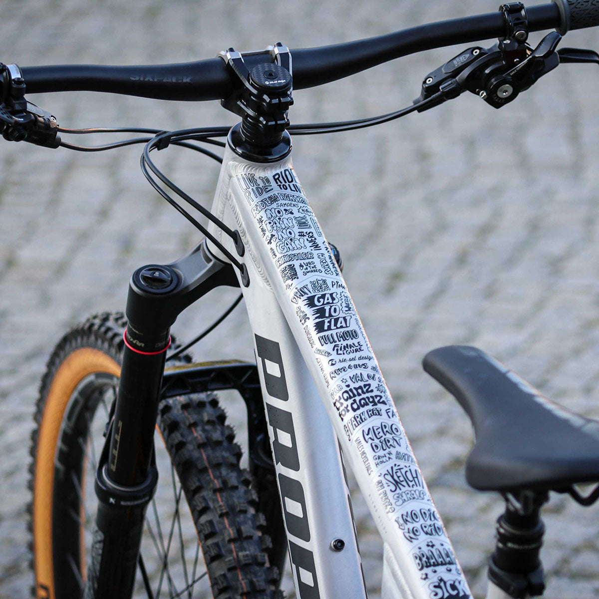 Riesel Design Frame Protection Guard - Premium Bicycle Accessory