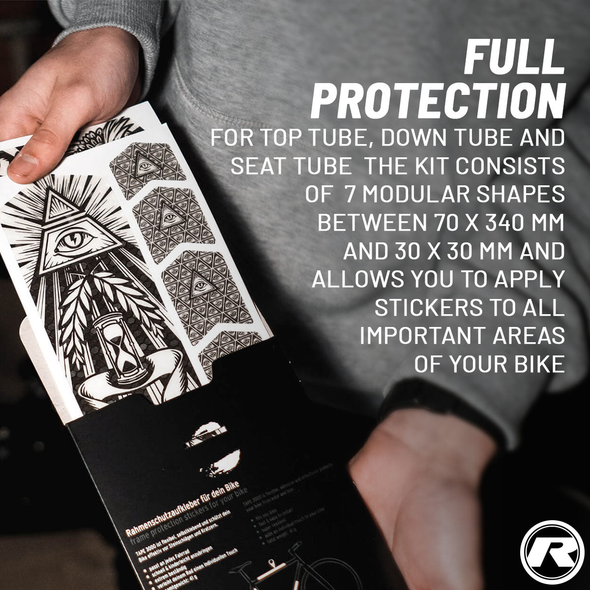 Riesel Design Frame Protection Guard - Premium Bicycle Accessory