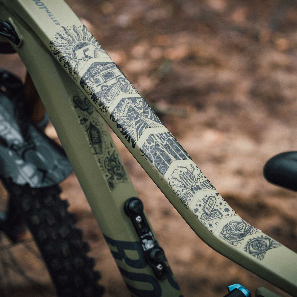 Riesel Design - Frame Protection Tape - CHAIN:TAPE 3000 - Korvel
