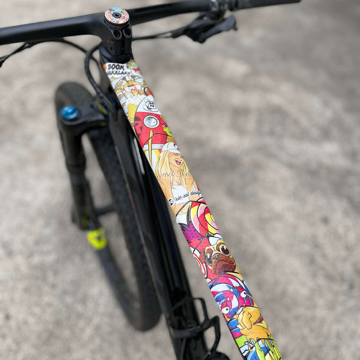 Riesel Design - Frame Protection Tape - CHAIN:TAPE 3000 - Korvel