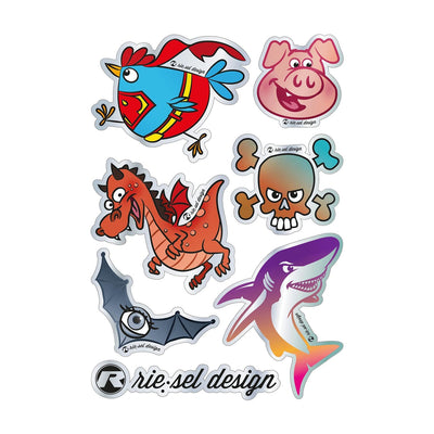 Riesel Design Reflective Stickers for Kids - RE:FLEX KIDS