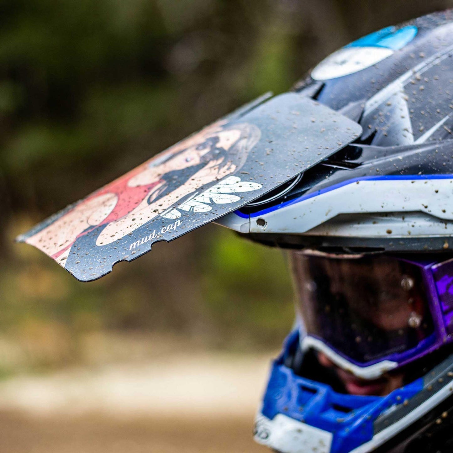 Extensión de Visera Riesel Design para MX - MUD:CAP